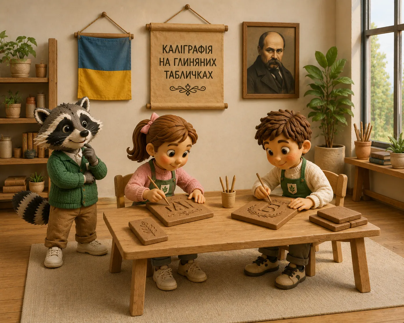 Калліграфія на глиняних табличках